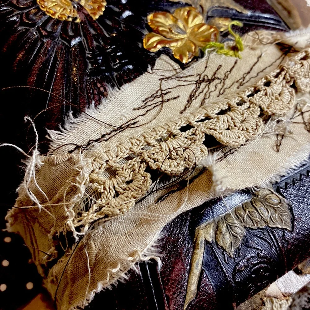 Antique Gothic Grunge junk journal - Picture 6 of 13